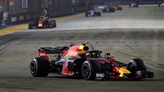 Pilot stáje Red Bull Max Verstappen bhem Velké ceny Singapuru