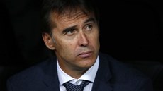 Trenér Realu Madrid Julen Lopetegui před úvodním zápasem Ligy mistrů proti AS... Trenér Realu Madrid Julen Lopetegui před úvodním zápasem Ligy mistrů proti AS...