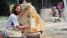 Sochařské sympozium ve Žďáře nad Sázavou. Sochařské sympozium ve Žďáře nad Sázavou.