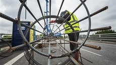 Stavební práce na silnicích a mostech během prázdnin pokročily Stavební práce na silnicích a mostech během prázdnin pokročily