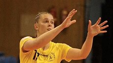 Karolína Ševčíková dala v úvodních dvou kolech interligy 14 branek. Karolína Ševčíková dala v úvodních dvou kolech interligy 14 branek.