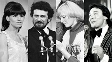 Marta Kubiová, Waldemar Matuka, Helena Vondráková, Karel Gott