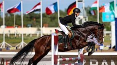 Moderní pětibojařka Eliška Přibylová na závodech v Astaně Moderní pětibojařka Eliška Přibylová na závodech v Astaně