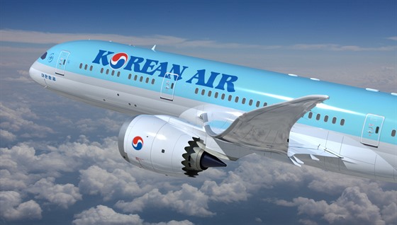 Boeing 787-9 Dreamliner spolenosti Korean Air