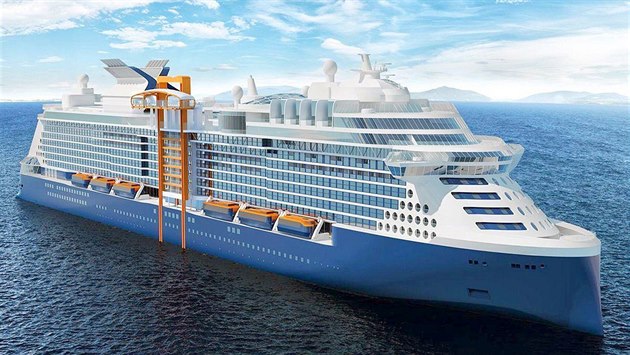Nová výletní loď Celebrity Edge je pro 2900 pasažérů, vyplout by měla poprvé v... Nová výletní loď Celebrity Edge je pro 2900 pasažérů, vyplout by měla poprvé v...