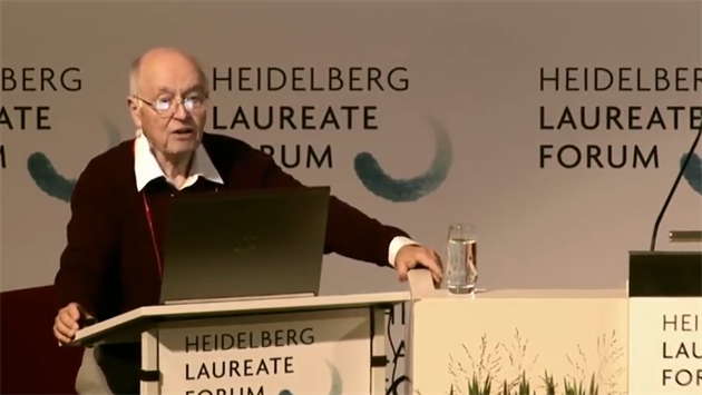Heidelberg Laureate Forum 2018 - Michael Atiyah Heidelberg Laureate Forum 2018 - Michael Atiyah