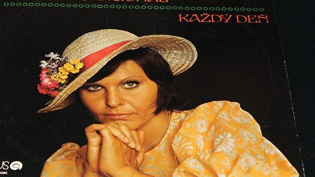 Jana Kocianová na obalu desky Každý den Jana Kocianová na obalu desky Každý den