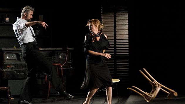 Záběr z představení Moje tango Záběr z představení Moje tango