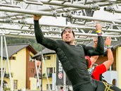 Překážky závodu Spartan race v Lipně nad Vltavou prověřily sílu závodníků. Překážky závodu Spartan race v Lipně nad Vltavou prověřily sílu závodníků.