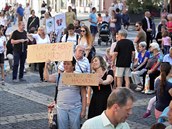 Demonstrace proti návratu hazardu do Chebu (19. 9. 2018) Demonstrace proti návratu hazardu do Chebu (19. 9. 2018)