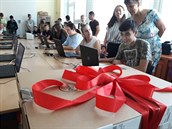 Obdarovaní žáci teplické školy. Obdarovaní žáci teplické školy.