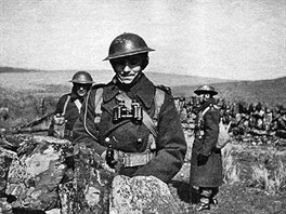 Miloš Knorr v britské armádě během 2. světové války