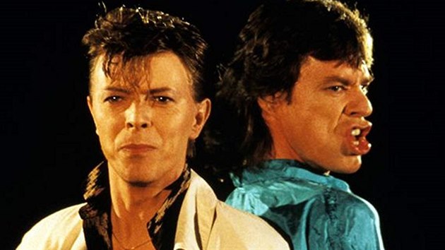 David Bowie a Mick Jagger