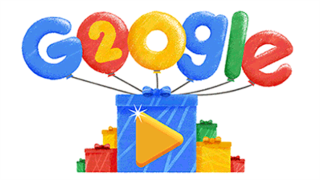 Google slaví 20 let