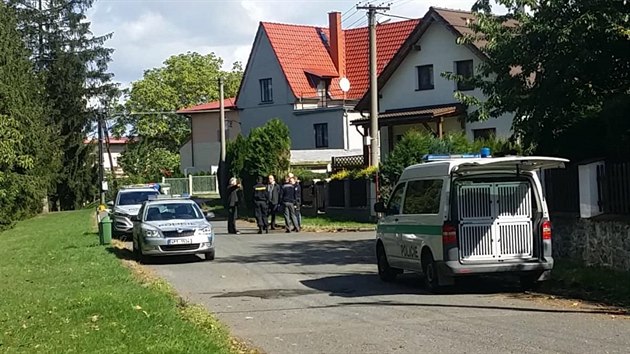 Ve tnovicch na Plzesku dolo dnes k loupenmu pepaden. Po pachateli policist ptraj.
