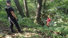 Zásah hasičů, záchranářů a strážníků v lesoparku v Orlové na Karvinsku, kde... Zásah hasičů, záchranářů a strážníků v lesoparku v Orlové na Karvinsku, kde...