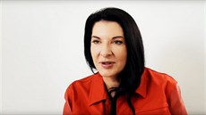 Srbská umělkyně Marina Abramovičová. Srbská umělkyně Marina Abramovičová.