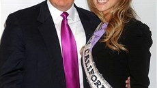 Bývalá Miss Kalifornie 2009 Carrie Prejeanová a Donald Trump