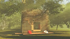 Celkový vítěz soutěže, projekt Tree Office. Návrh umožňuje pracovat nebo... Celkový vítěz soutěže, projekt Tree Office. Návrh umožňuje pracovat nebo...
