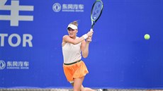 eská tenistka Markéta Vondrouová na turnaji ve Wu-chanu