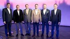 Ji Pospil (zleva), Bohuslav Svoboda, Hynek Beran, Zdenk Hib, Petr...