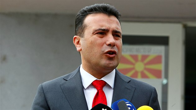 Makedonsk premir Zoran Zaev (30. z 2018)