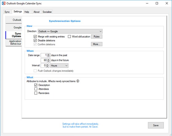 Outlook Google Calendar Sync