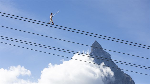 Fotografie ze slavnostnho oteven lanovky na Klein Matterhorn