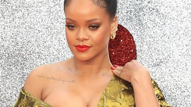 Zpvaka Rihanna (Londn, 13. ervna 2018)