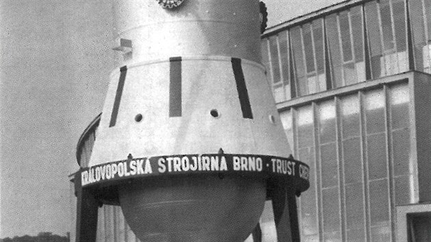 Fluidn reaktor, se kterm na strojrenskm veletrhu v roce 1964 usply Krlovopolsk
strojrny.