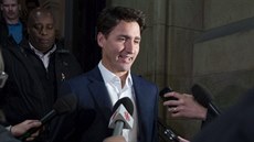 Kanadský premiér Justin Trudeau reaguje na dohodu o reformě NAFTA (30.9.2018) Kanadský premiér Justin Trudeau reaguje na dohodu o reformě NAFTA (30.9.2018)