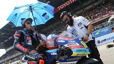 Jakub Kornfeil před startem Velké ceny Thajska Jakub Kornfeil před startem Velké ceny Thajska