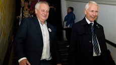 Jaroslav Zámečník ze Starostů (vlevo) a Jiří Němeček z ANO. Jaroslav Zámečník ze Starostů (vlevo) a Jiří Němeček z ANO.