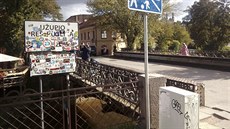 Dlouhá sovětská desetiletí čtvrť Užupis chátrala a nikdo neinvestoval do oprav.... Dlouhá sovětská desetiletí čtvrť Užupis chátrala a nikdo neinvestoval do oprav....