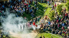 Motokrosové závody do strmého vrchu v Chýnově Motokrosové závody do strmého vrchu v Chýnově