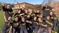 Softbalistky Kunovic slaví historický postup do finále české extraligy. Softbalistky Kunovic slaví historický postup do finále české extraligy.