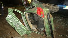 Dopravní nehoda vozu Peugeot 307 u Holovous na Jičínsku (29. 9. 2018) Dopravní nehoda vozu Peugeot 307 u Holovous na Jičínsku (29. 9. 2018)