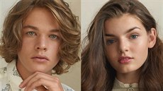 Vítzové soute Pure Model 2018 Oliver Prcha a Anna Brodecká