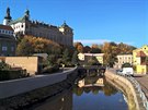 Broumovský klášter nad řekou Stěnavou, v podzimní náladě. Broumovský klášter nad řekou Stěnavou, v podzimní náladě.