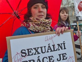 Sdruení Rozko bez rizika uspoádalo v Praze pochod za ukonení násilí na...