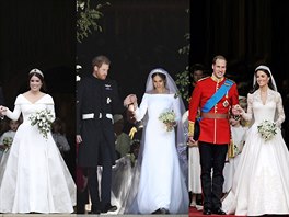 Královské svatby princezny Eugenie, prince Harryho a prince Williama