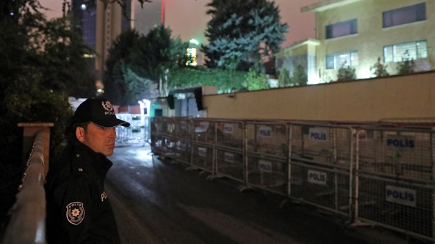 Tureck policie prohledala sadskoarabsk konzult i v rezidenci konzula (19. jna 2018).