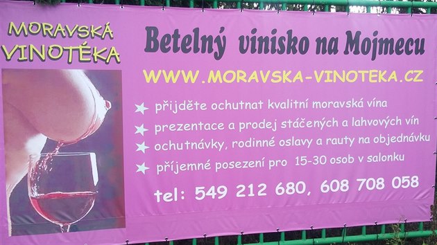 Reklama Moravsk vinotky vyuv kusy tl a vyuv princip sex sells. Kandidt na anticenu Sexistick prasteko 2018.