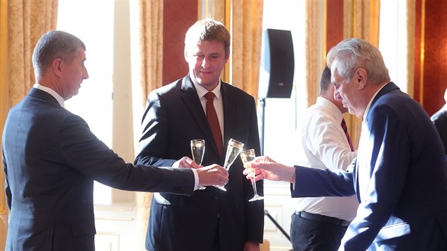 Prezident Milo Zeman jmenoval Tome Petka (uprosted) ministrem zahraninch vc (16. jna 2018)
