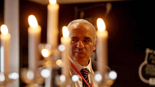 Rusk achov velmistr a bval mistr svta Garry Kasparov pijel do Brna, aby oficiln otevel modern kancele esk antivirov spolenosti Avast.