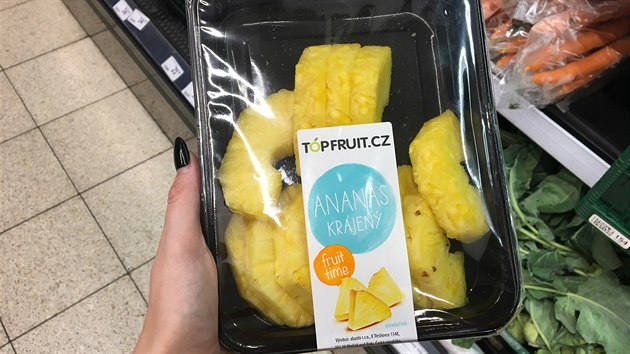 Zabalen krjen ananas