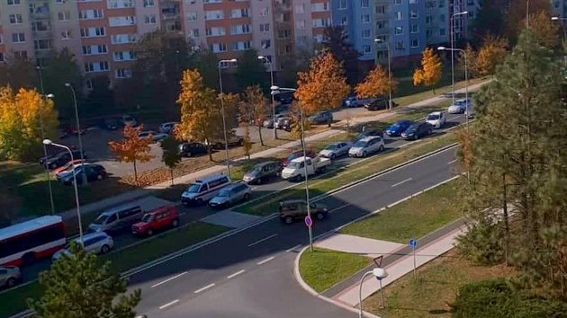 Uzaven Karlovarsk tdy v Plzni zpsobilo ve mst dopravn kolaps.