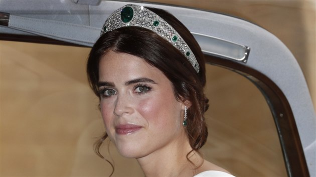 Nevsta princezna Eugenie (Windsor, 12. jna 2018)