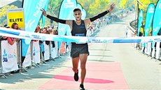 Vokolo Príglu 2018, vítěz závodu Jiří Homoláč. Vokolo Príglu 2018, vítěz závodu Jiří Homoláč.