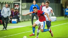 Filip Havelka Záložník z českobudějovického Dynama (v červeném) nastoupil do... Filip Havelka Záložník z českobudějovického Dynama (v červeném) nastoupil do...
